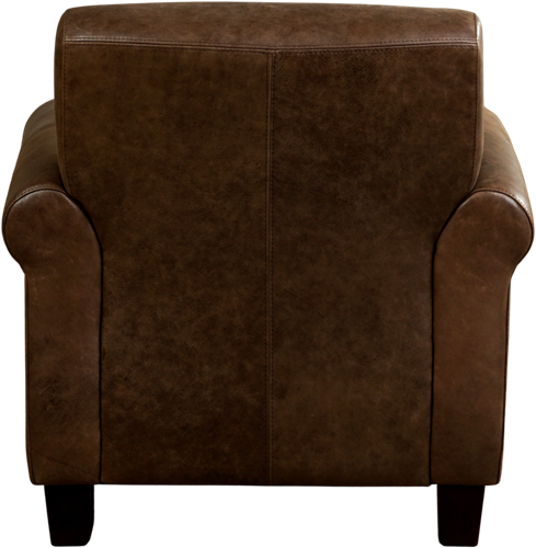 Leren fauteuil Perfection - Vintage Leer Brown - Hout bruin-3
