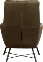 Leren fauteuil Proud - Rancho Leer Green-3