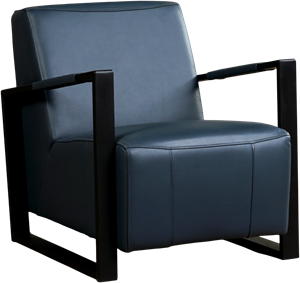 Leren fauteuil touch 120 grijs, grijs leer, grijze stoel