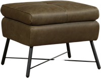 Hocker - fauteuil Proud (zelfde kleur als fauteuil) - ca. 60x52x47cm
