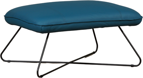 Hocker - Smile (zelfde kleur als fauteuil) - X-poot