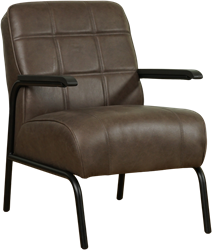 Leren retro fauteuil Ahead