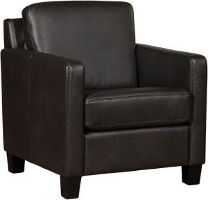 Leren stock fauteuil smart 483 grijs, grijs leer, grijze stoel
