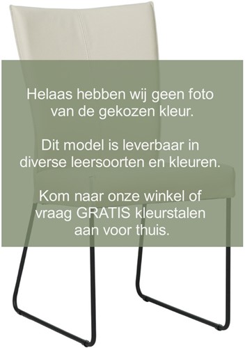 Leren eetkamerstoel Mate - Vintage Elephant