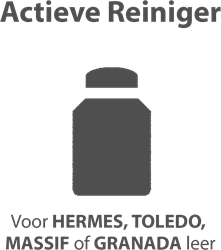 Actieve reiniger voor leer