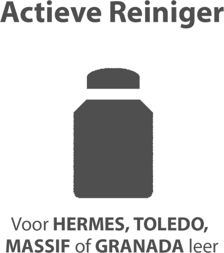Actieve reiniger voor leer