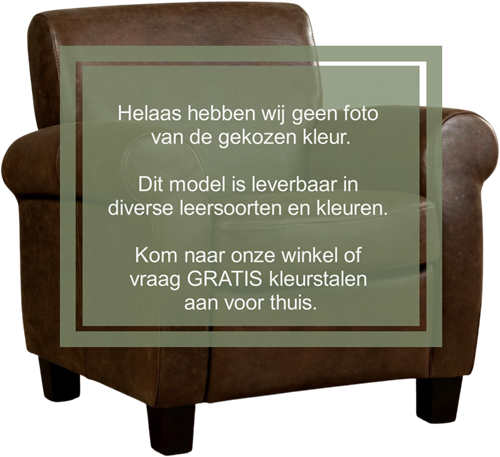 Leren fauteuil Perfection - Hermes Leer Verde - Hout zwart