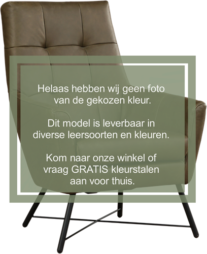 Leren fauteuil Proud - Granada Amber (cognac)