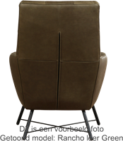 Leren fauteuil Proud - Toledo Leer Mastic-3