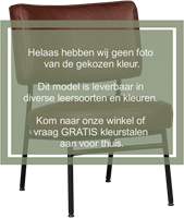 Leren ronde fauteuil Rondo - Toledo Leer Pacific