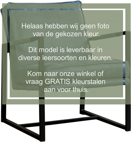 Leren design fauteuil Secret - Elegance Brown (bruin)