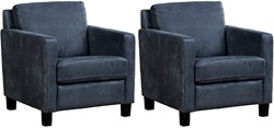 Leren fauteuil Smart - set van 2 fauteuils