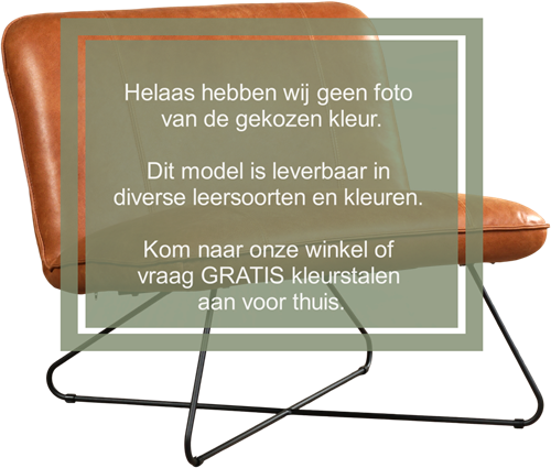 Leren brede design fauteuil Smile zonder armleuning - Toledo Leer Aubergine