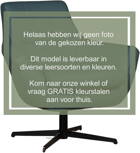 Leren draaifauteuil Wing - Elegance Antracite (donkergrijs)